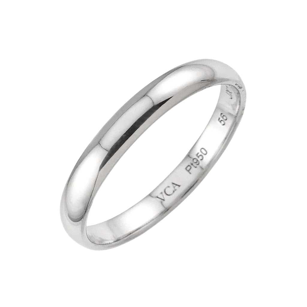 Van Cleef & Arpels Tendrement Ring Platinum Size 56