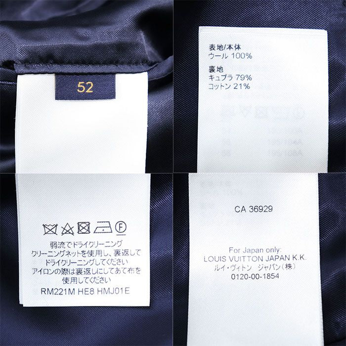 LOUIS VUITTON x NIGO ジャイアントダミエ テーラードジャケット 2022SS サイズ52
