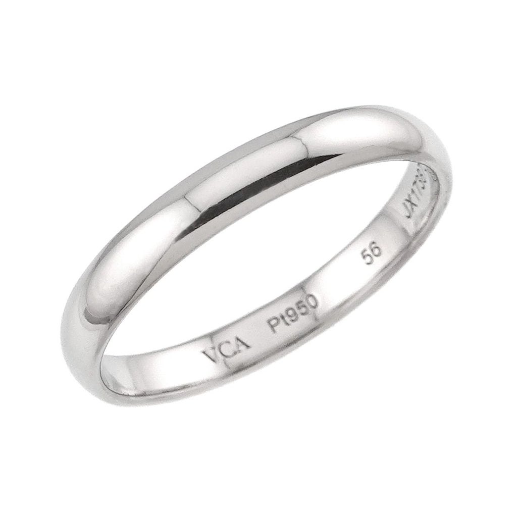 Van Cleef & Arpels Tendrement Ring Platinum Size 56