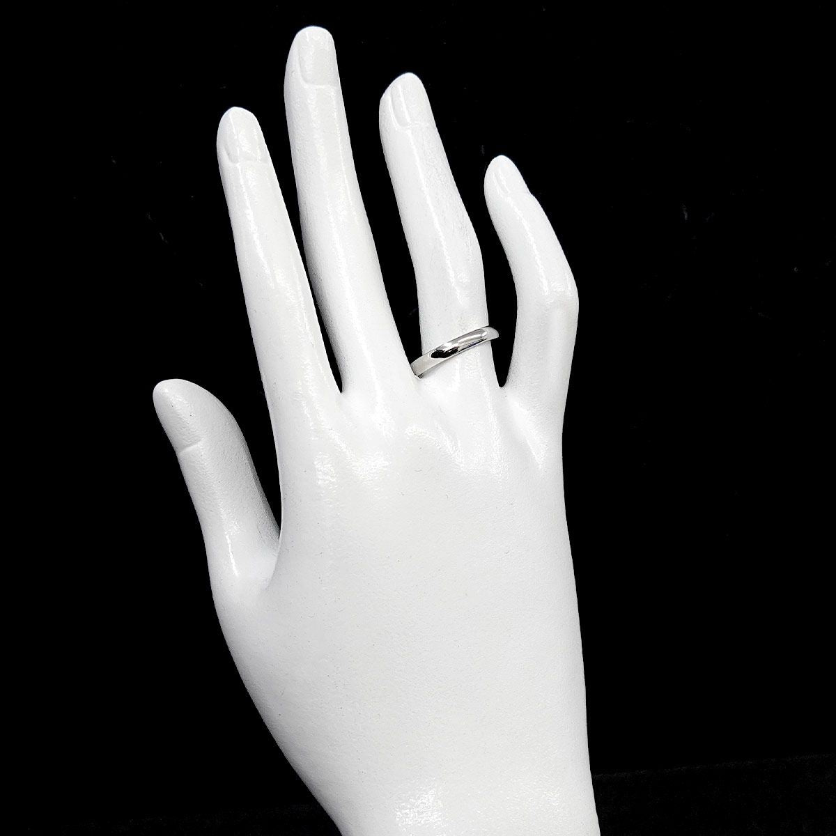 Van Cleef & Arpels Tendrement Ring Platinum Size 56