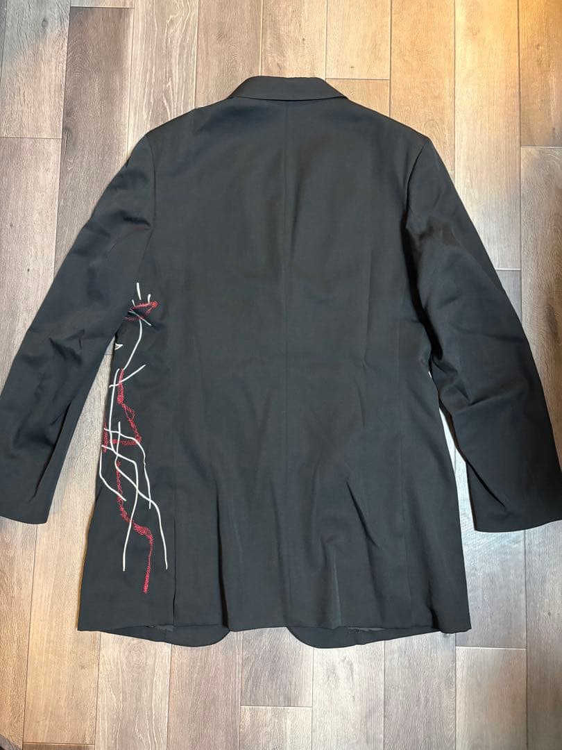 Yohji Yamamoto HOMME Miyazawa Rie Embroidery Jacket Size 3