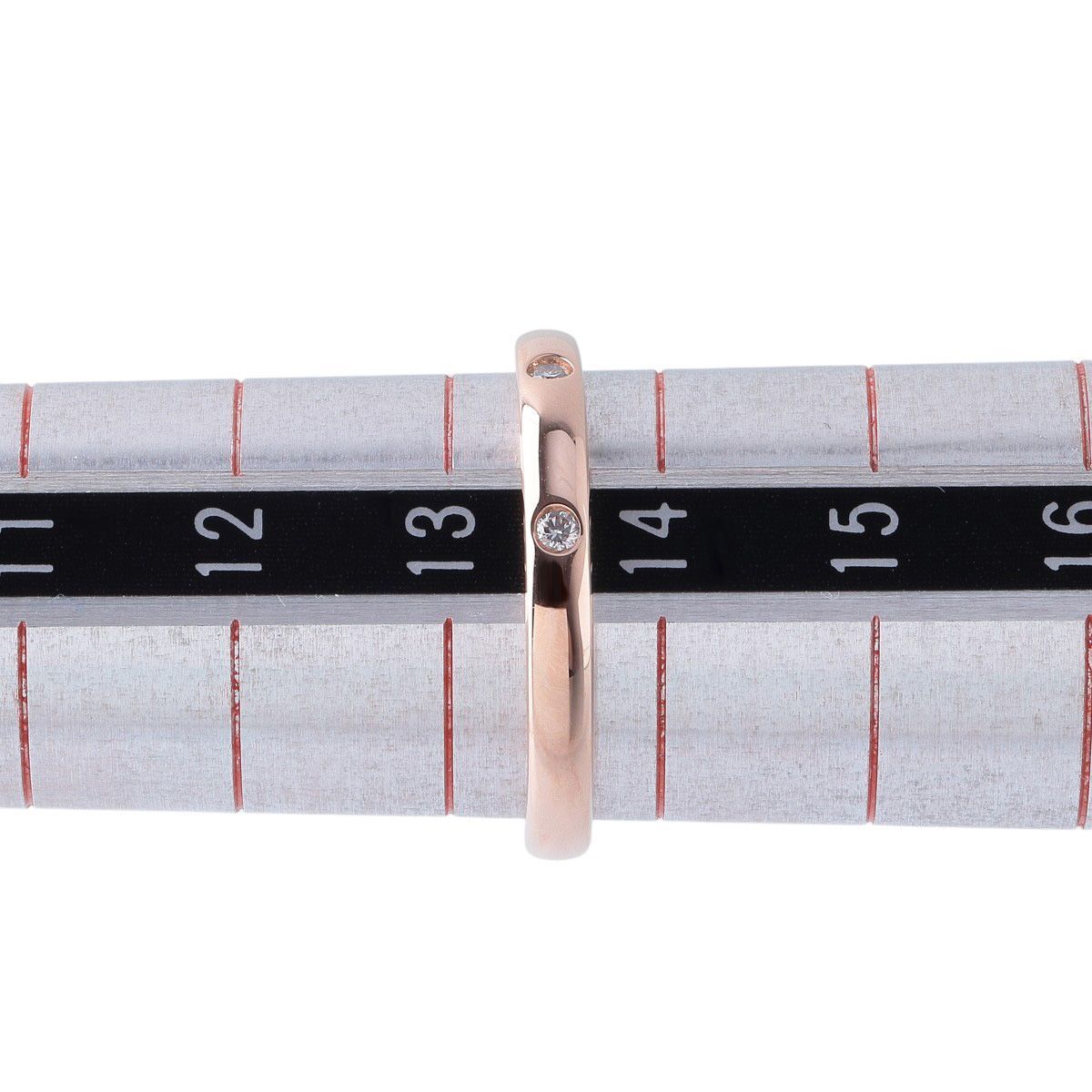 Van Cleef & Arpels Tendrement Etoile Ring Au750 Pink Gold 3 Diamonds Size 54
