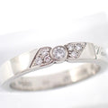 Van Cleef & Arpels 48 Tous Jours Sertissure Etoile Marriage Ring Pt950 Diamond VCARP5YV00