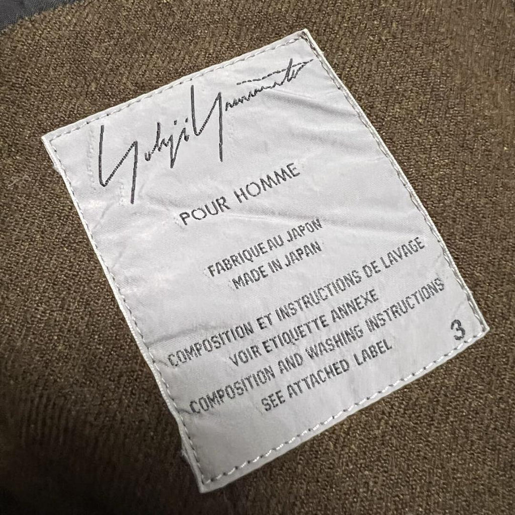 Yohji Yamamoto POUR HOMME R-8608 Size 3