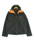Gucci Nylon Jacket Black/Orange Size 46
