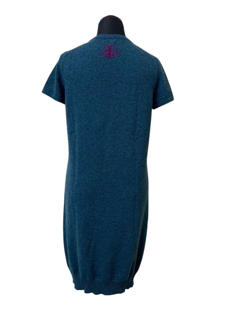 CHANEL 08A Dress with CC Mark Buttons — Size 38