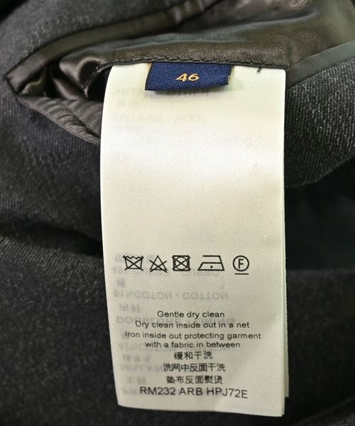 LOUIS VUITTON Tailored Jacket Charcoal Grey Size 46