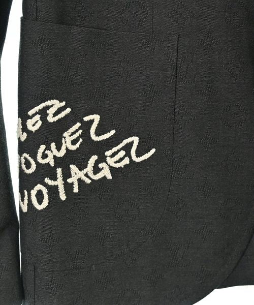 LOUIS VUITTON Tailored Jacket Charcoal Grey Size 46