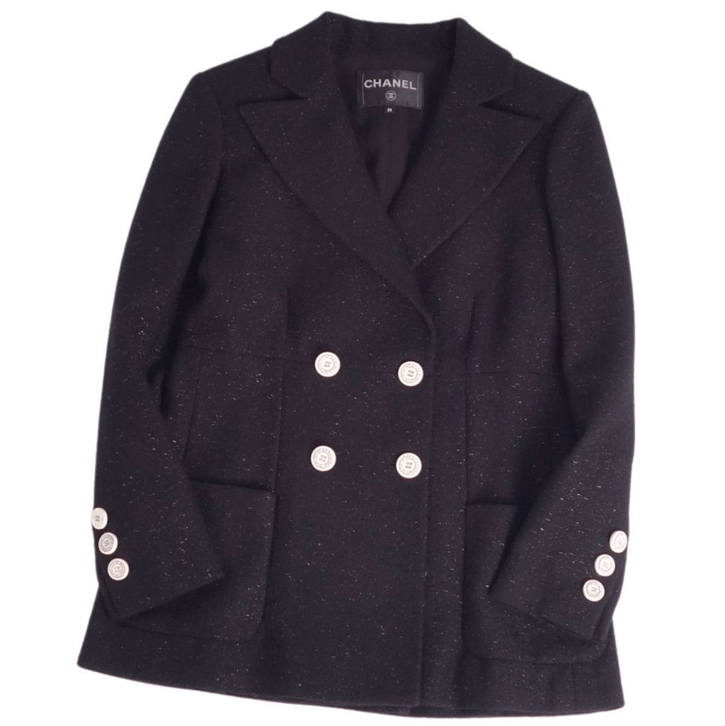 CHANEL 19C Tailored Jacket Size 36 — Like New