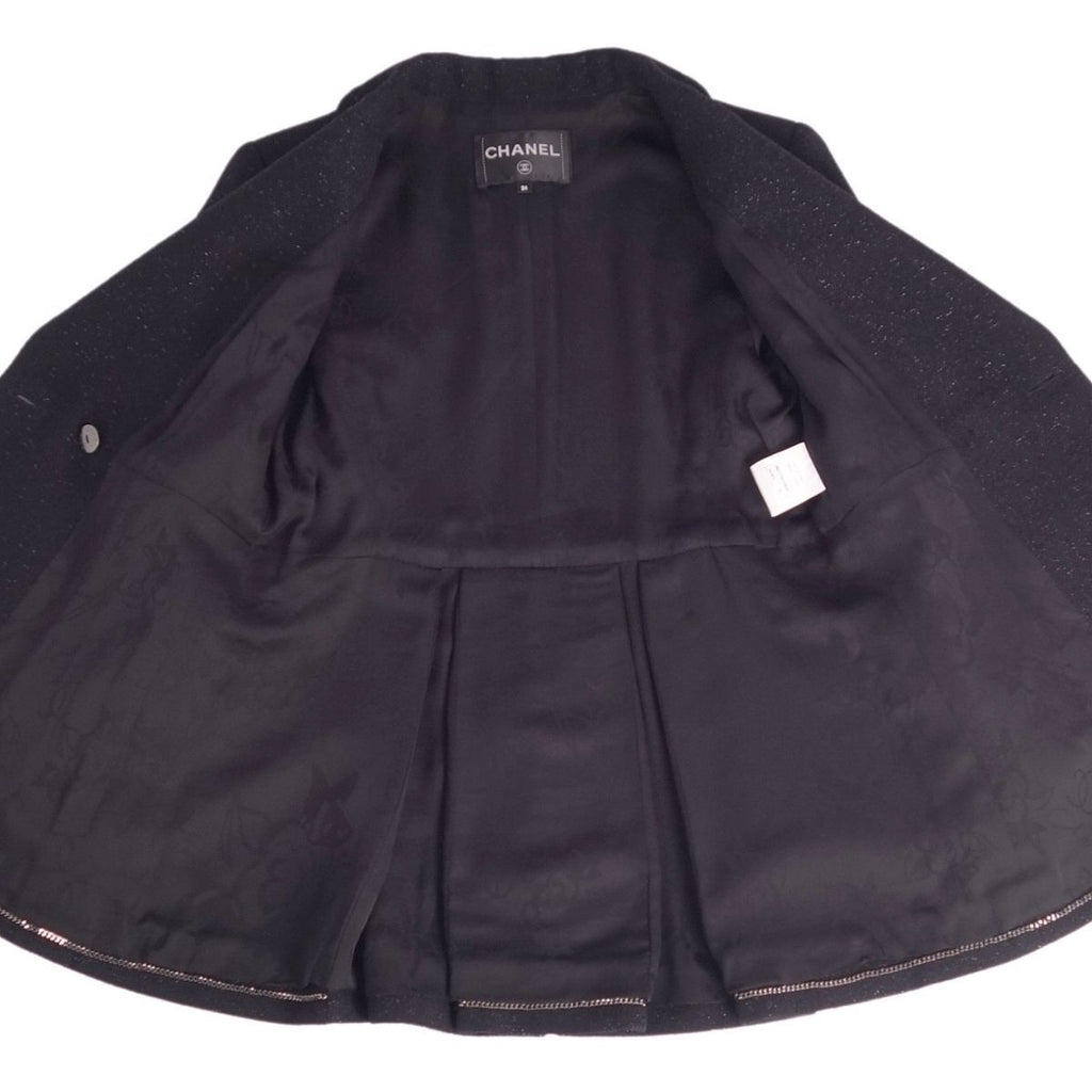 CHANEL 19C Tailored Jacket Size 36 — Like New