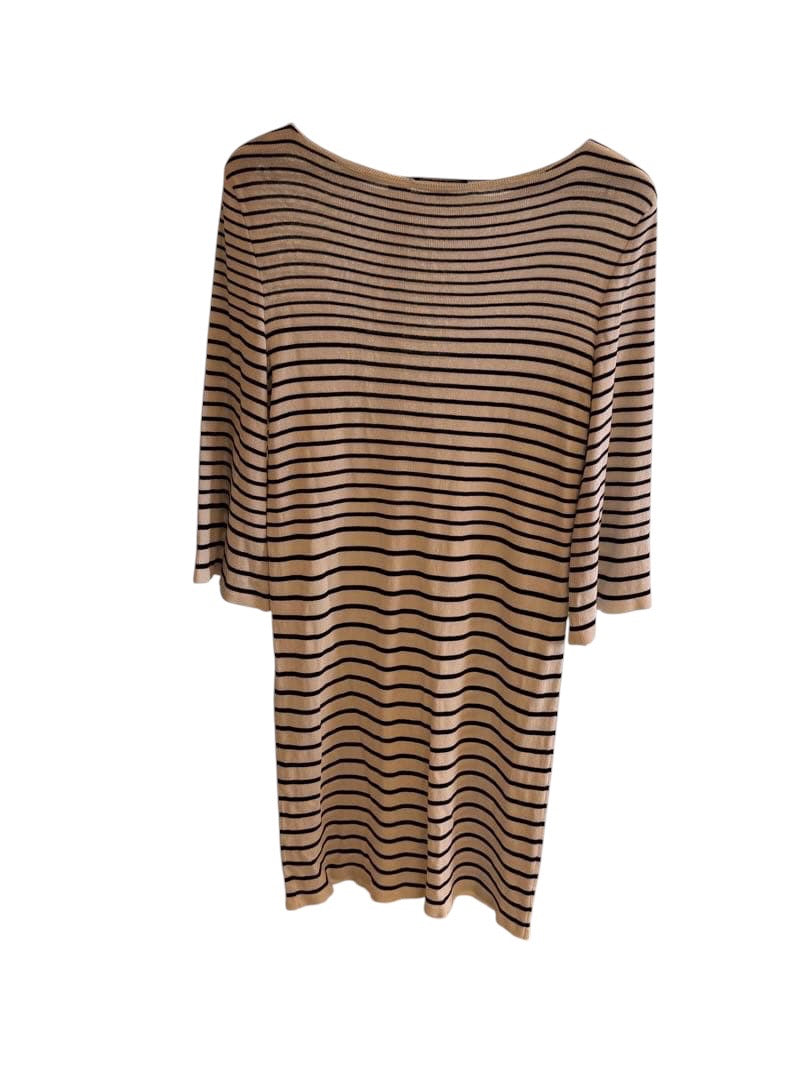 CHANEL Stripe Dress — Size 36