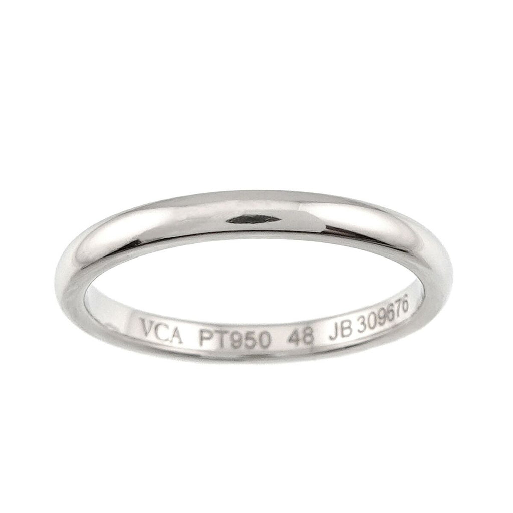 Van Cleef & Arpels Tendrement Ring / Platinum #48