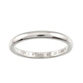 Van Cleef & Arpels Tendrement Ring / Platinum #48