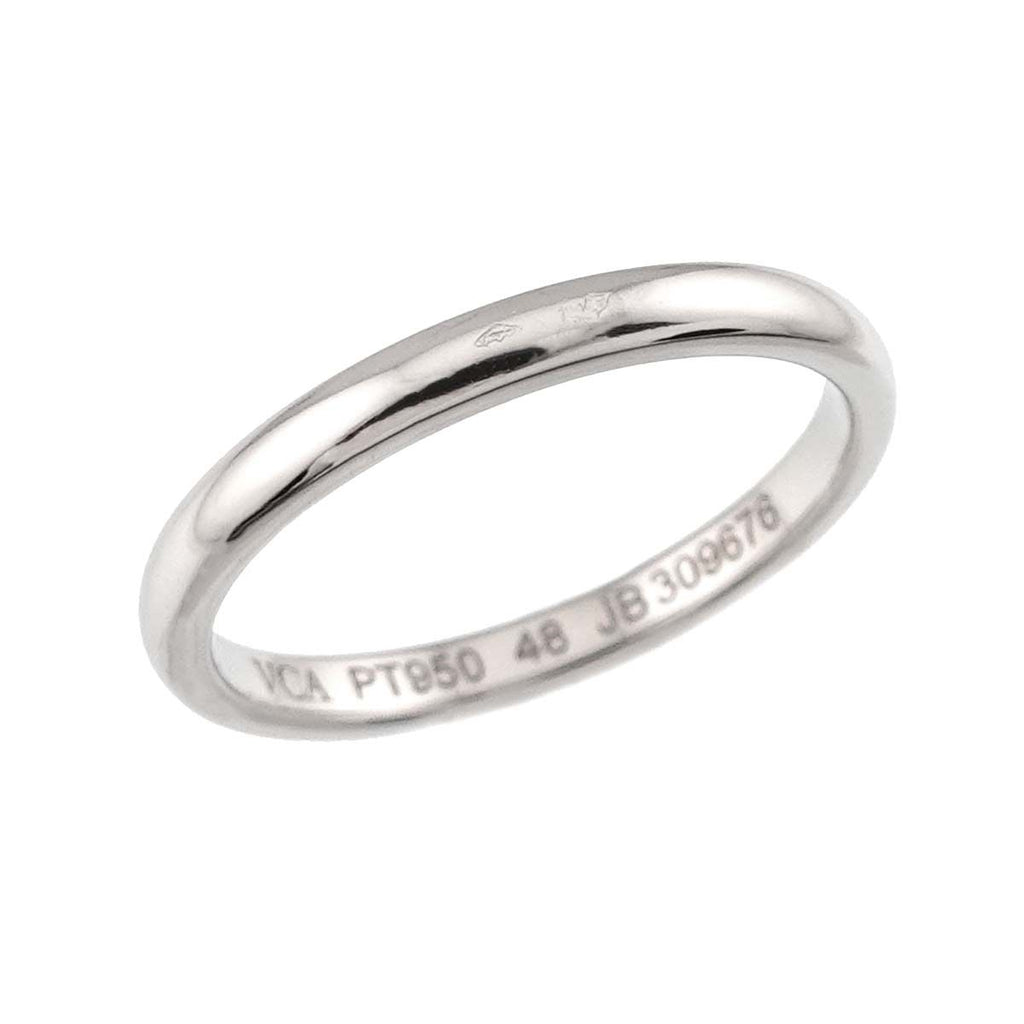 Van Cleef & Arpels Tendrement Ring / Platinum #48