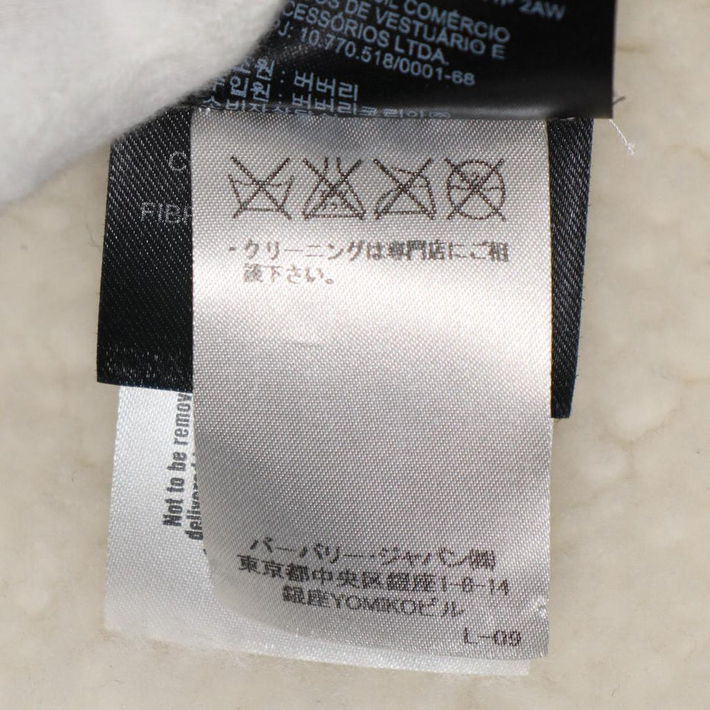 BURBERRY  Goat Suede Shearling Double Riders Jacket Size 32