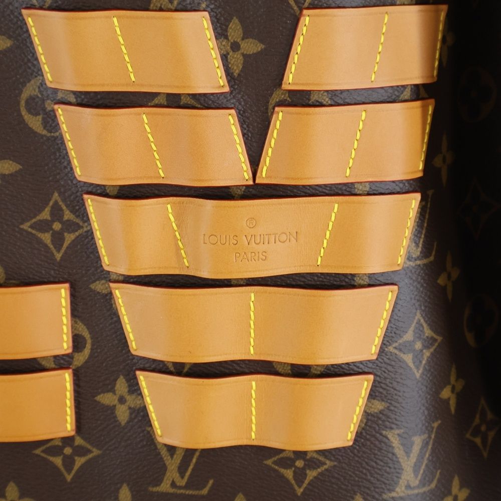 LOUIS VUITTON 22SS × NIGO Monogram LV Toile Military Jacket Brown Size XXL