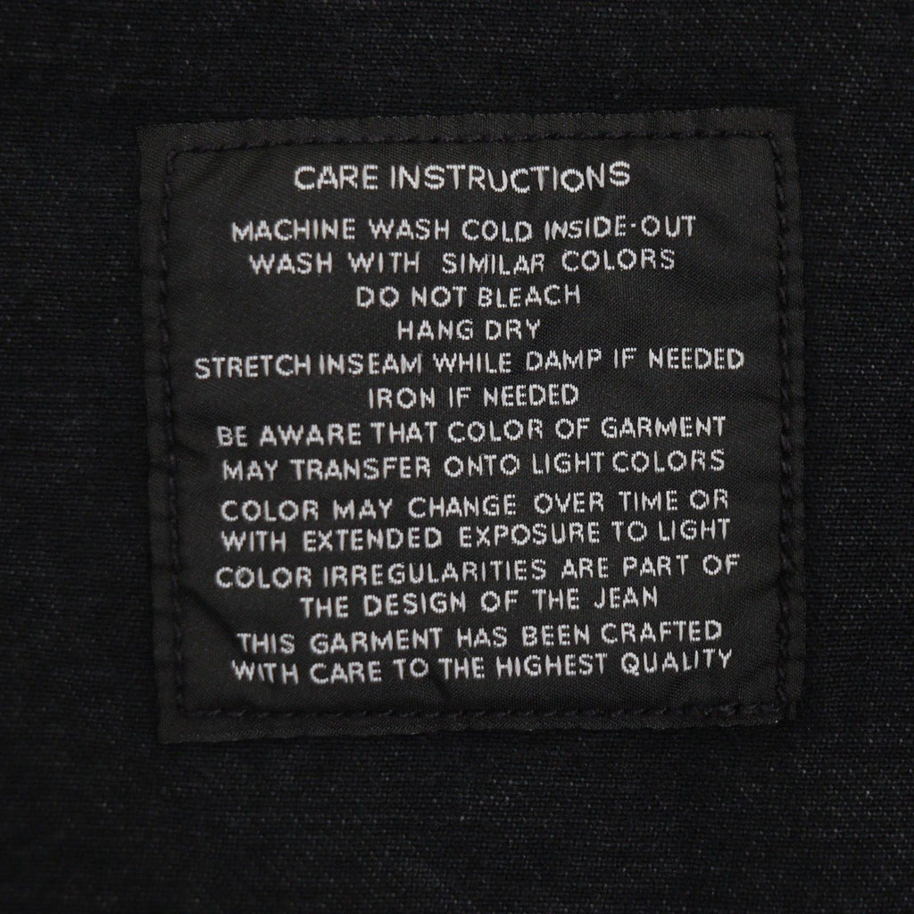 TOM FORD DJI001 Denim Jacket with Leather Patch / Black Size XL