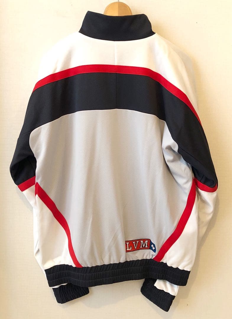 LOUIS VUITTON Embellished LV Graphic Hockey Track Blouson Size M