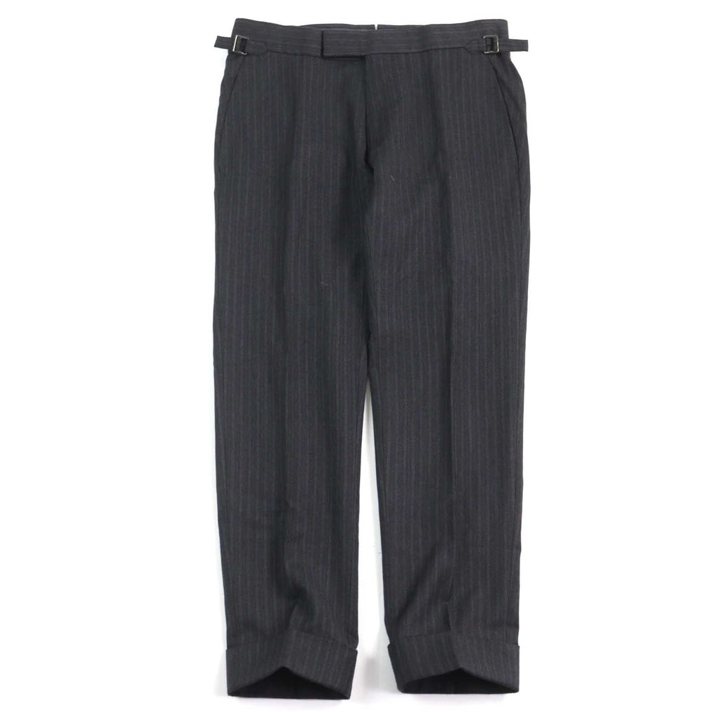 TOM FORD 24DL4W Windsor Stripe Peaked Lapel Single Suit Size 44