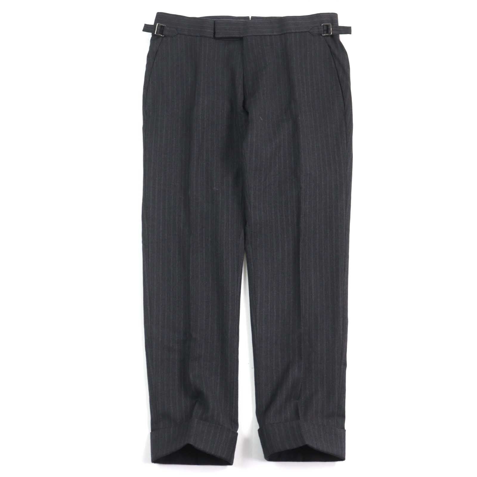 TOM FORD 24DL4W Windsor Stripe Peaked Lapel Single Suit Size 44
