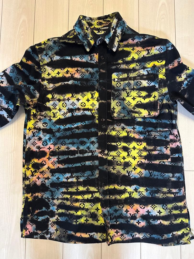 LOUIS VUITTON 21AW Tie-Dye Denim Jacket RM2129