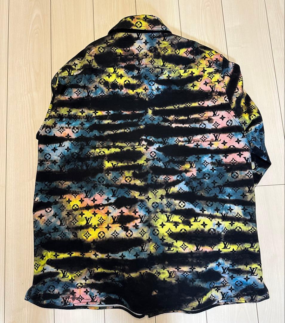 LOUIS VUITTON 21AW Tie-Dye Denim Jacket RM2129