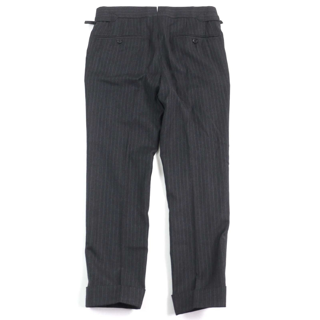TOM FORD 24DL4W Windsor Stripe Peaked Lapel Single Suit Size 44