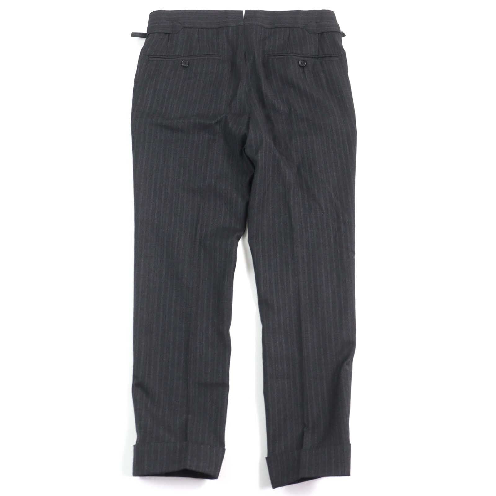 TOM FORD 24DL4W Windsor Stripe Peaked Lapel Single Suit Size 44