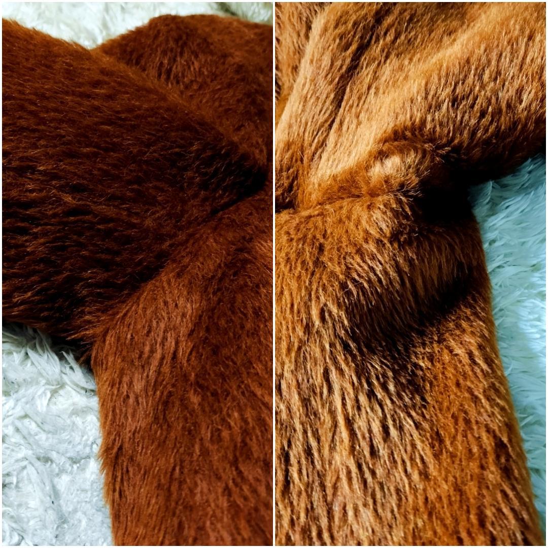 RAF SIMONS 22-23AW Alpaca Shaggy Double-Breasted Chester Coat Size 46