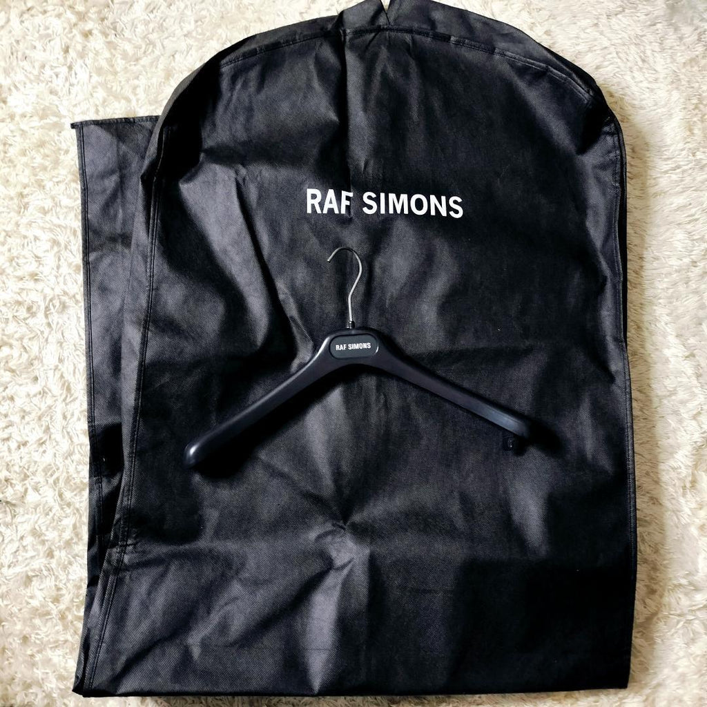 RAF SIMONS 22-23AW Alpaca Shaggy Double-Breasted Chester Coat Size 46
