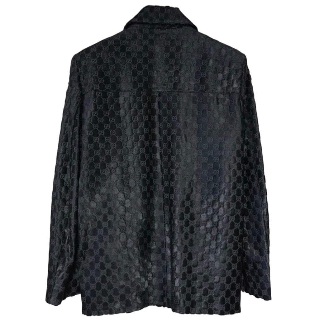 GUCCI GG Pony Hair Jacket / Tom Ford Era Size 42