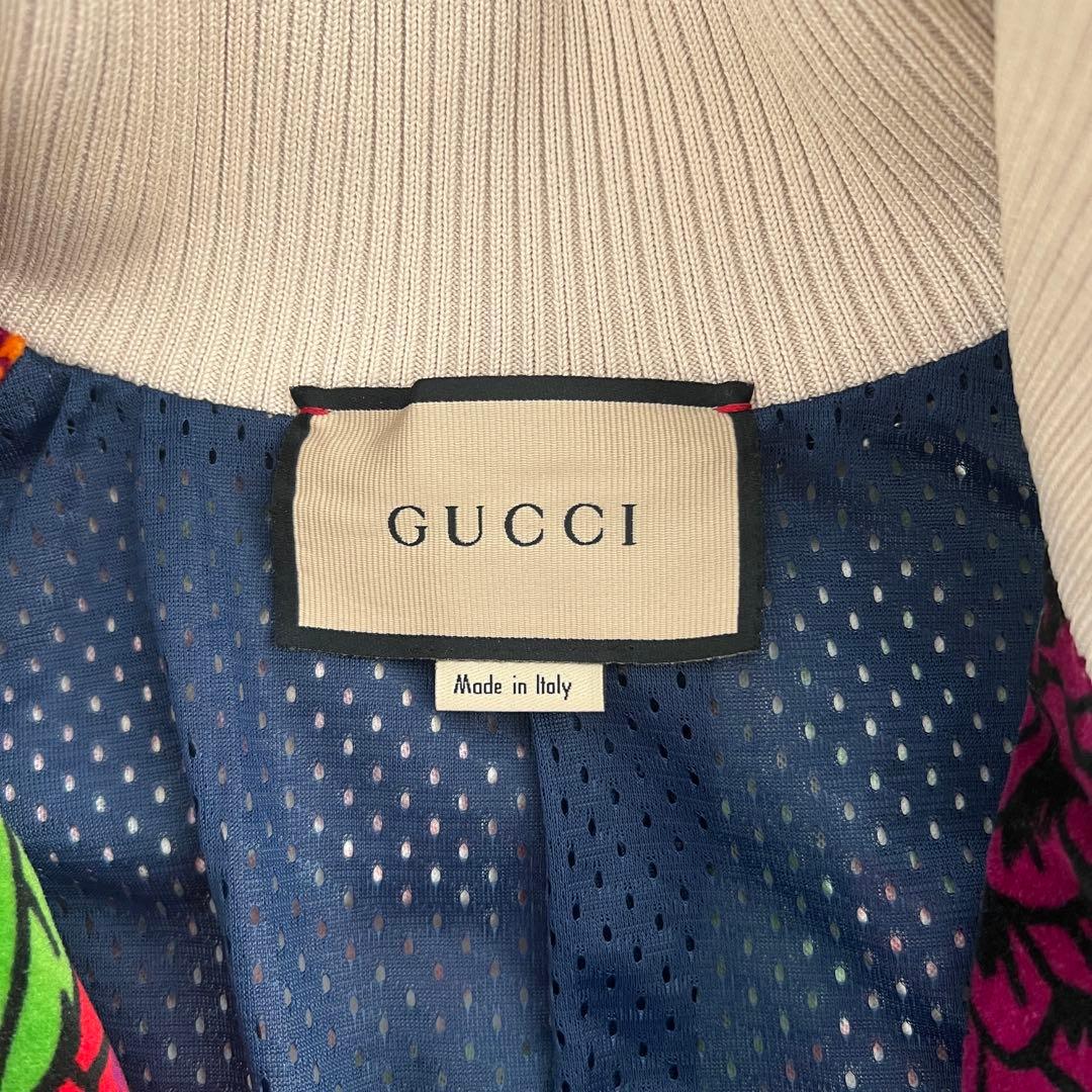 GUCCI x Ken Scott フローラルベルベットジャケット