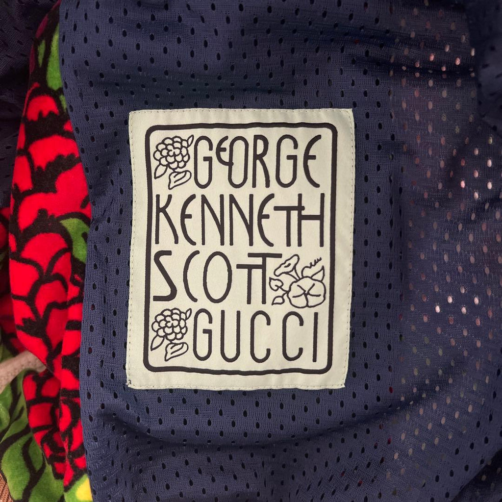 GUCCI x Ken Scott フローラルベルベットジャケット