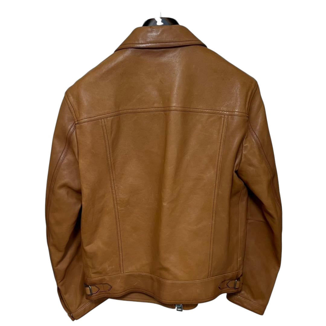 TOM FORD Leather Riders Jacket Size 48