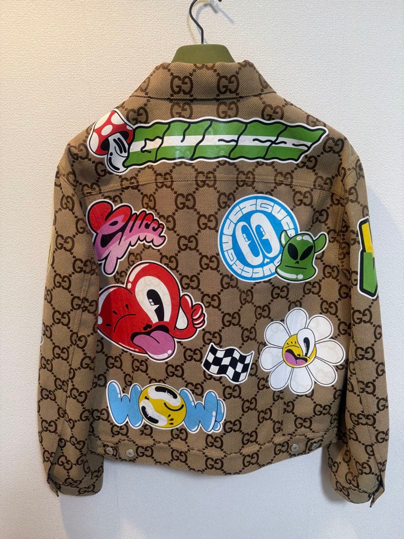 GUCCI x ハティー・スチュワート 24SS キャラクターパッチジャケット