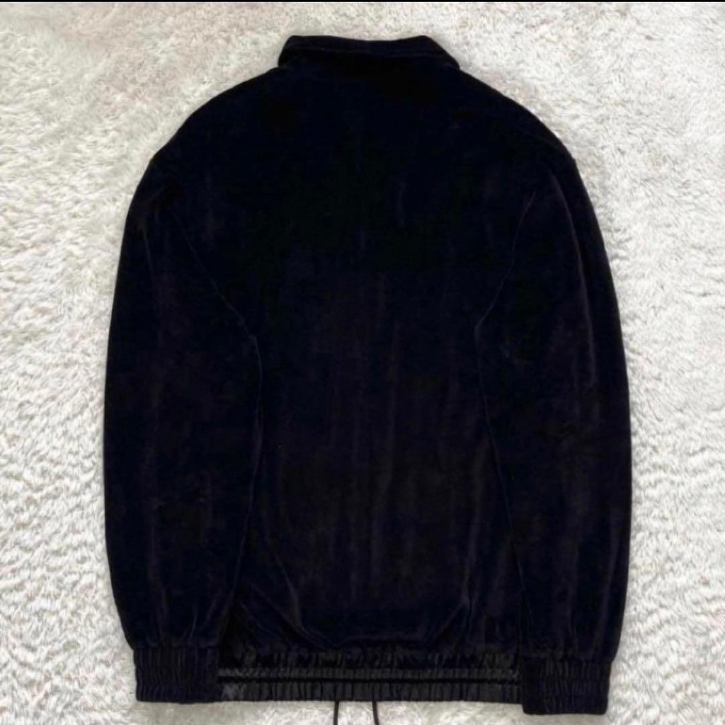 GUCCI Velour Setup Embroidered Logo Blouson & Pants