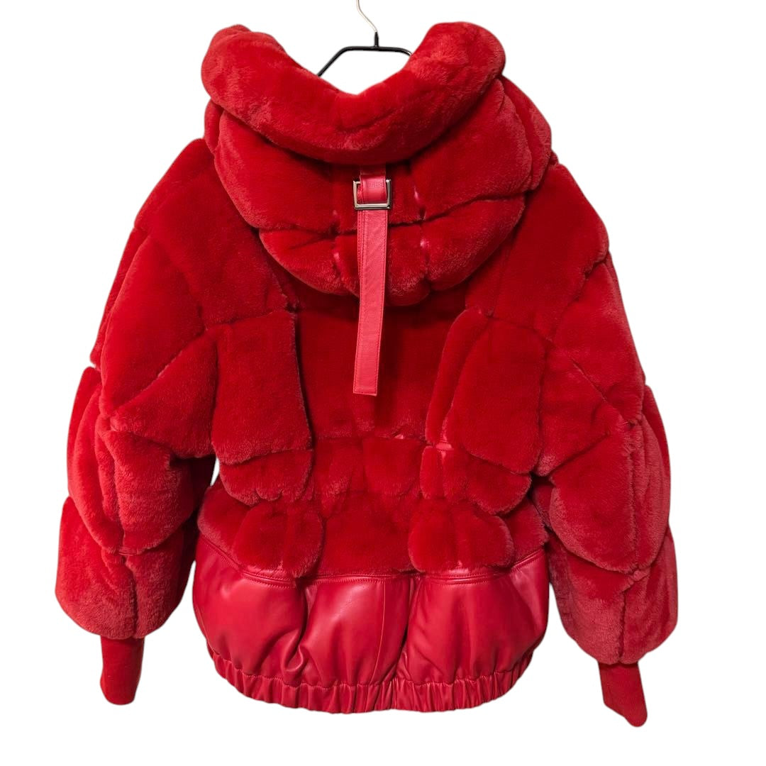 TOM FORD Fur Bomber Jacket / Lambskin