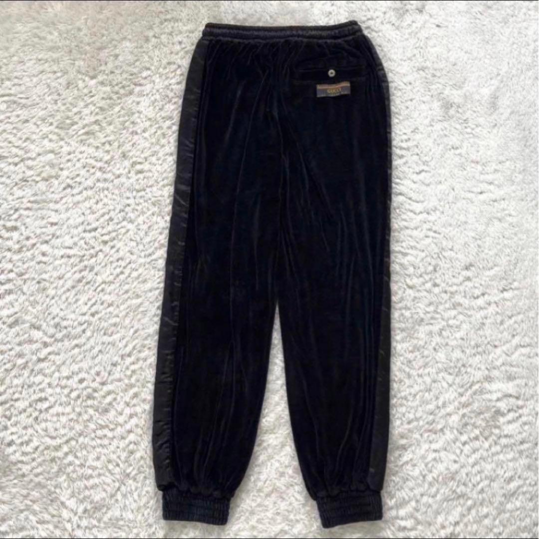 GUCCI Velour Setup Embroidered Logo Blouson & Pants