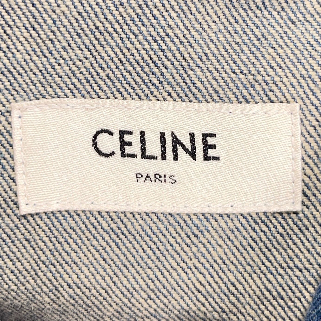 CELINE Chainstitch Trucker Jacket / Denim Size S