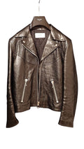 CELINE Straight Cut Leather Jacket / Riders Size 46