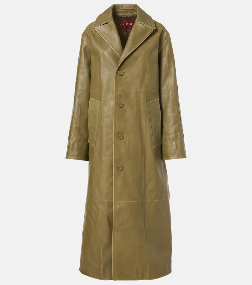 Gucci Sabato Leather Coat