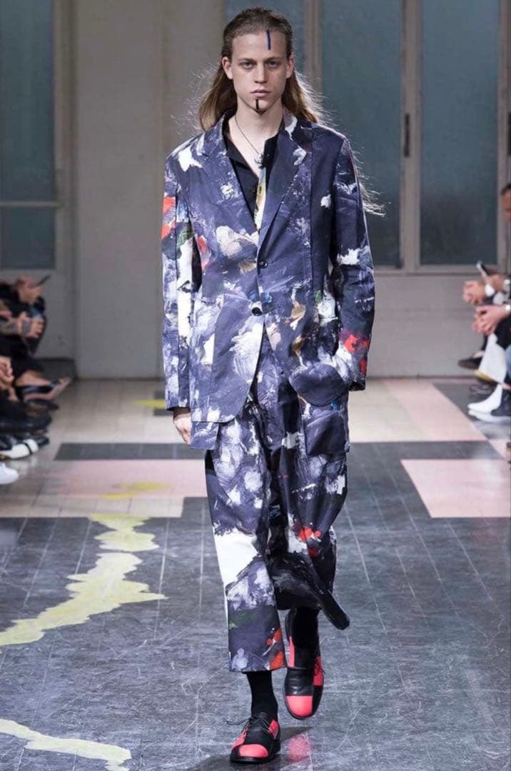 Yohji Yamamoto HOMME 16SS Yuka Asakura Cotton Jacket Size 5