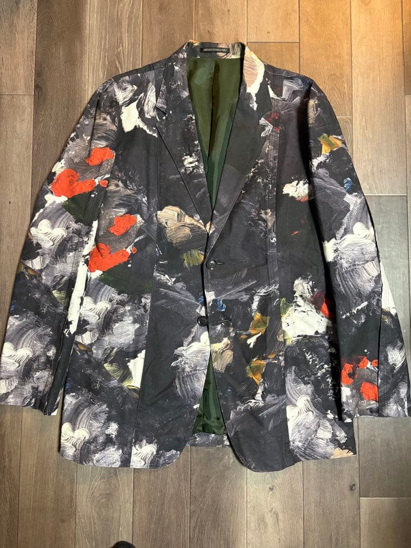 Yohji Yamamoto HOMME 16SS Yuka Asakura Cotton Jacket Size 5
