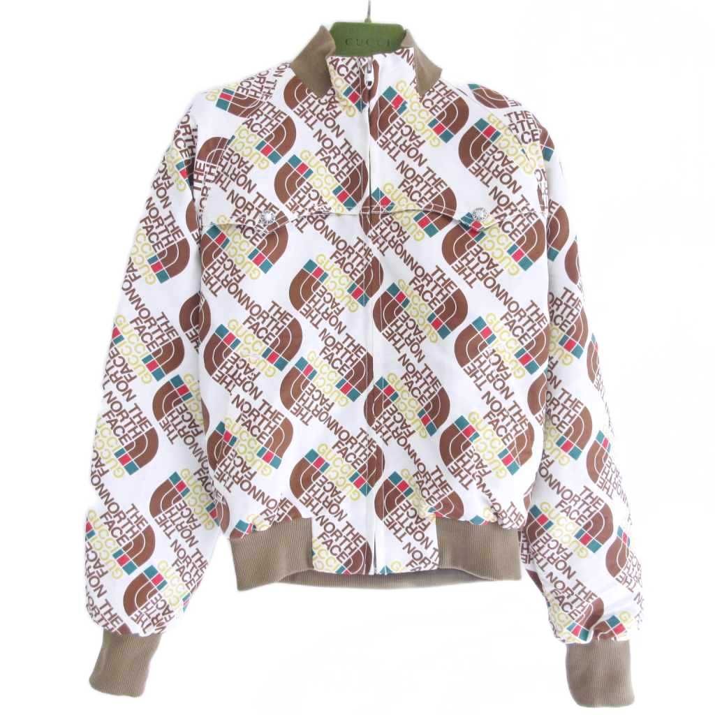 GUCCI × THE NORTH FACE Web Print Bomber Jacket Size XS
