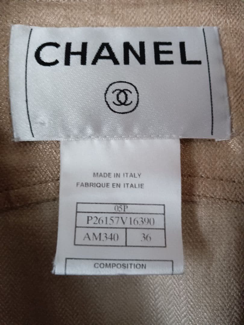 CHANEL Tailored Jacket Size 36