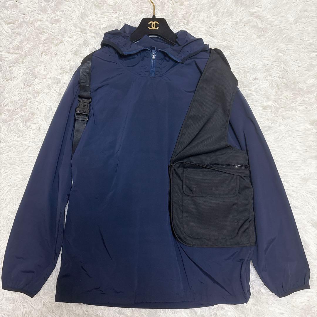 LOUIS VUITTON Belt Pocket Docking Windbreaker Size 46