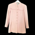 CHANEL Vintage 97P Tweed Jacket CC Logo Buttons Size 38