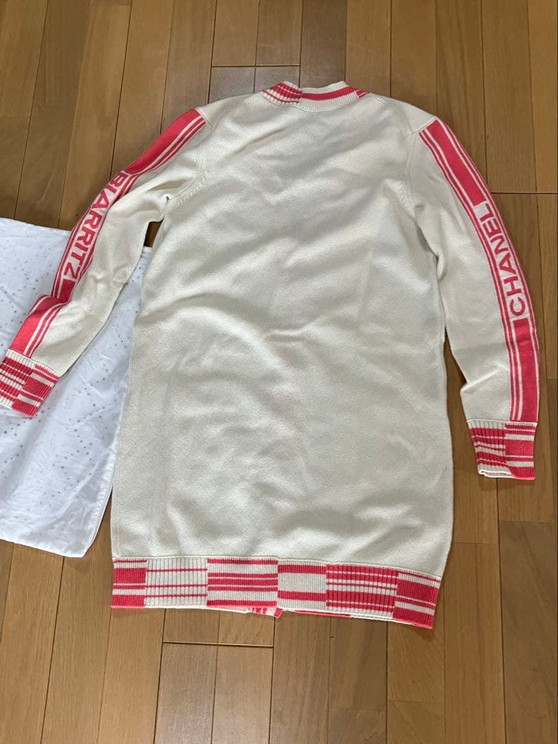 CHANEL Biarritz Cashmere Cardigan Size 34