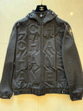 CHANEL Mesh Blouson Zip-Up Hoodie Size 34