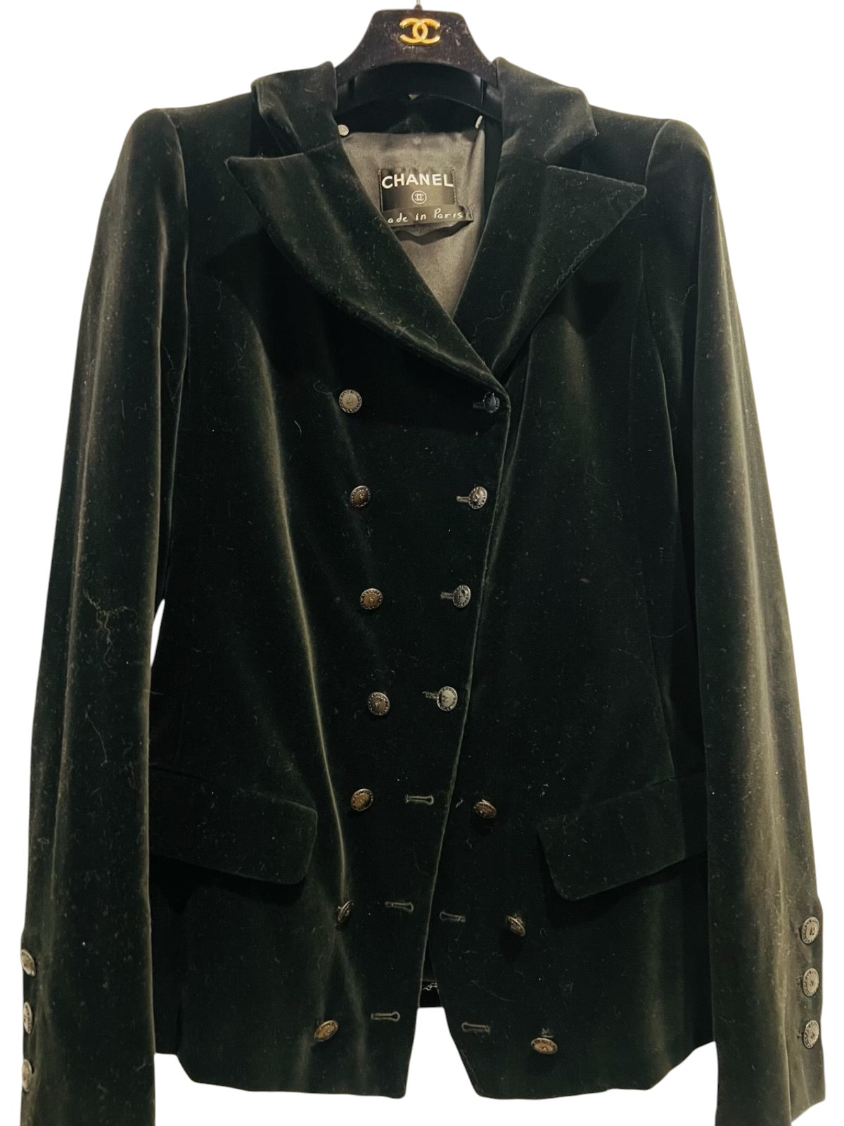 Legendary CHANEL Velvet Velour Jacket